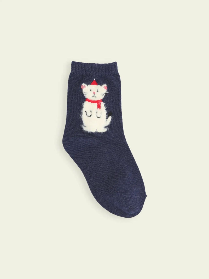日本靴下屋Tabio 儿童圣诞节限定动物短袜