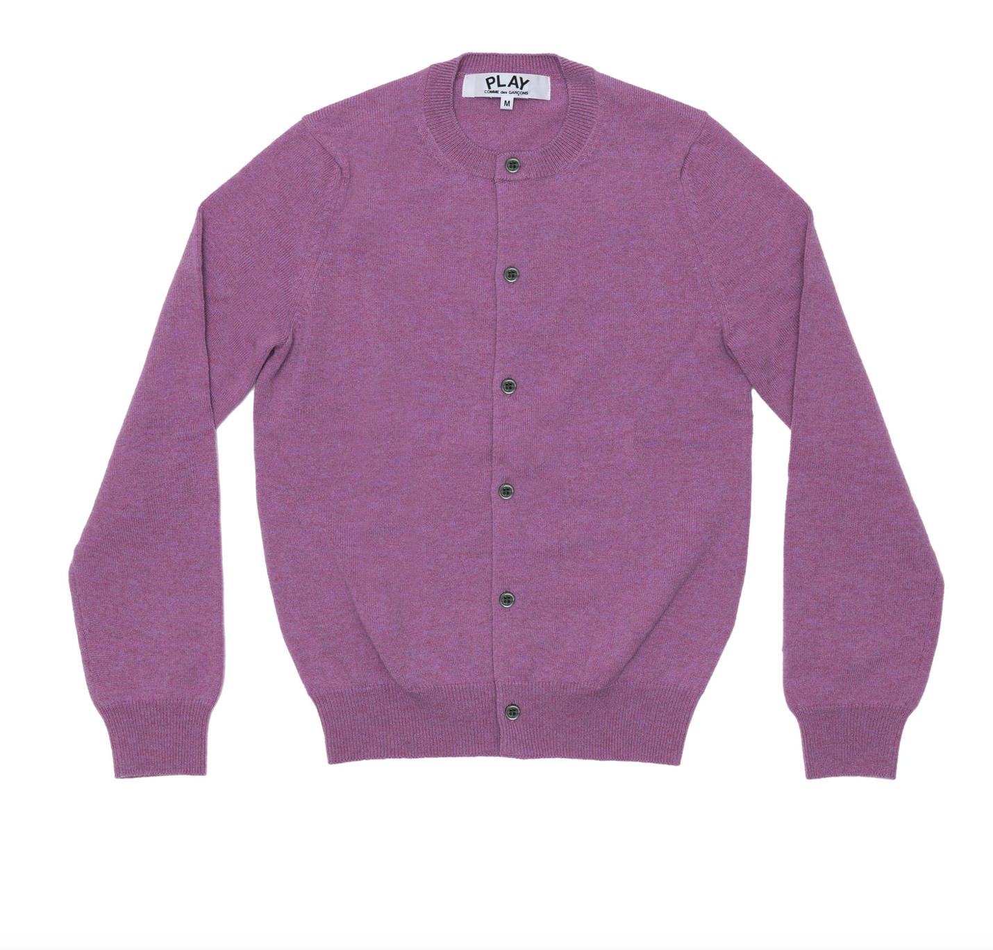 COMME des GARÇONS 川久保玲 羊毛衫/开衫 100%羊毛 【新款,浅紫色袖口有小红心】 男款/女款