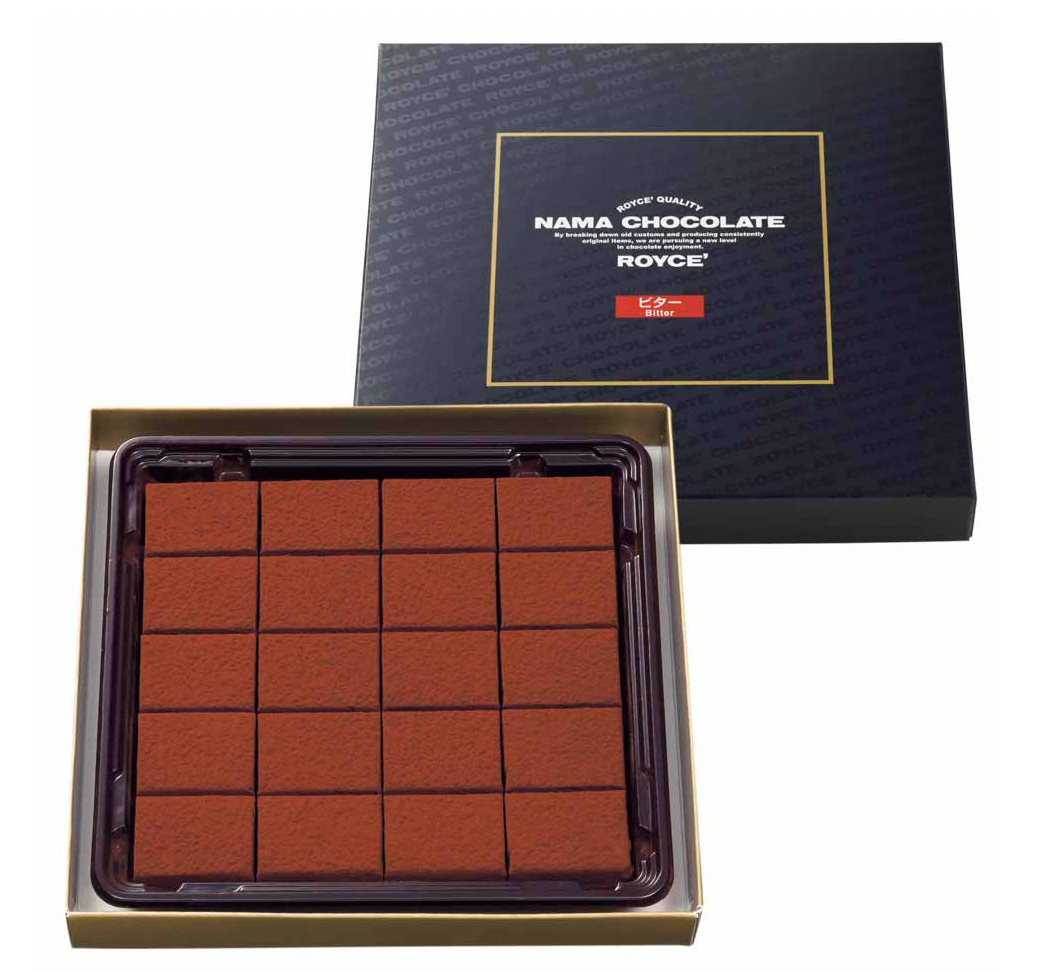 日本 Royce 生巧克力  黑巧克力味 Bitter 20粒(赏味期限12/11/25Y)