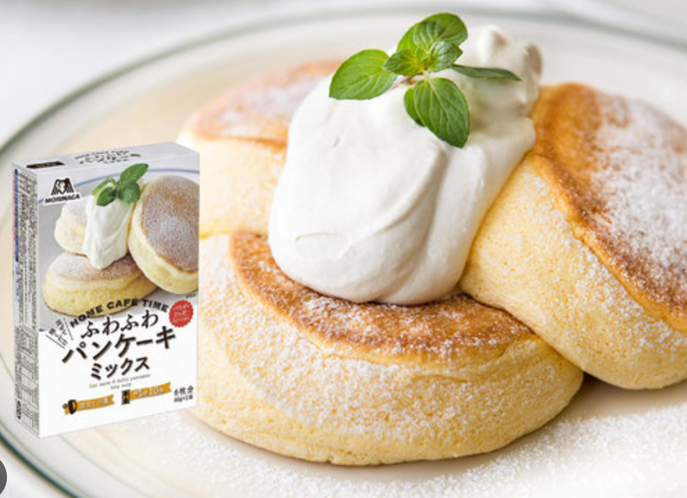 日本MONRINAGA 森永 舒芙蕾松饼粉170g (赏味期限11.2026y)