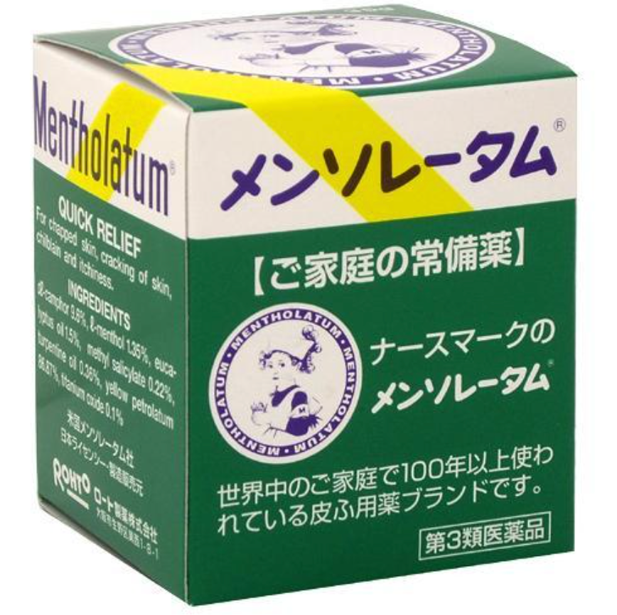 日本 乐敦 曼秀雷敦 止痒消肿蚊虫叮咬 薄荷软膏 35g (保质期06/29Y)