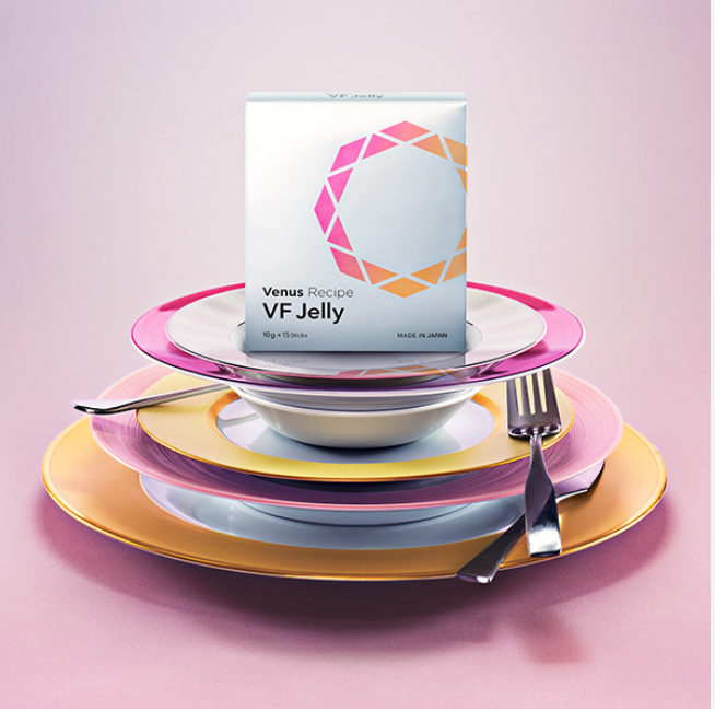 日本AXXZIA晓姿Venus Recipe 低卡紧致V脸冻 仙女纤颜果冻150g /10g*15包 (保质期2026.02.08)