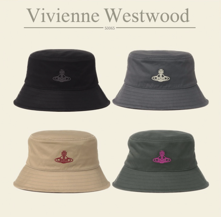 日本Vivienne Westwood西太后土星刺绣logo 秋冬休闲渔夫帽 防uv 头围:M 可调节 多色可选