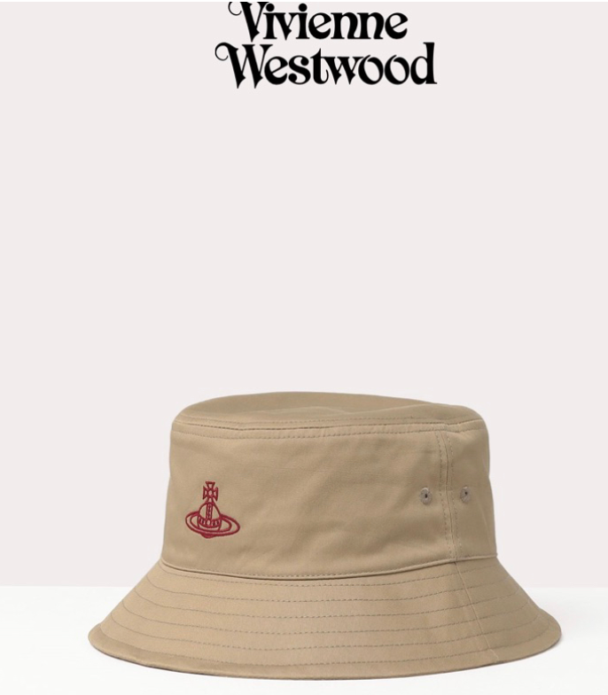 日本Vivienne Westwood西太后土星刺绣logo 秋冬休闲渔夫帽 防uv 头围:M 可调节 多色可选