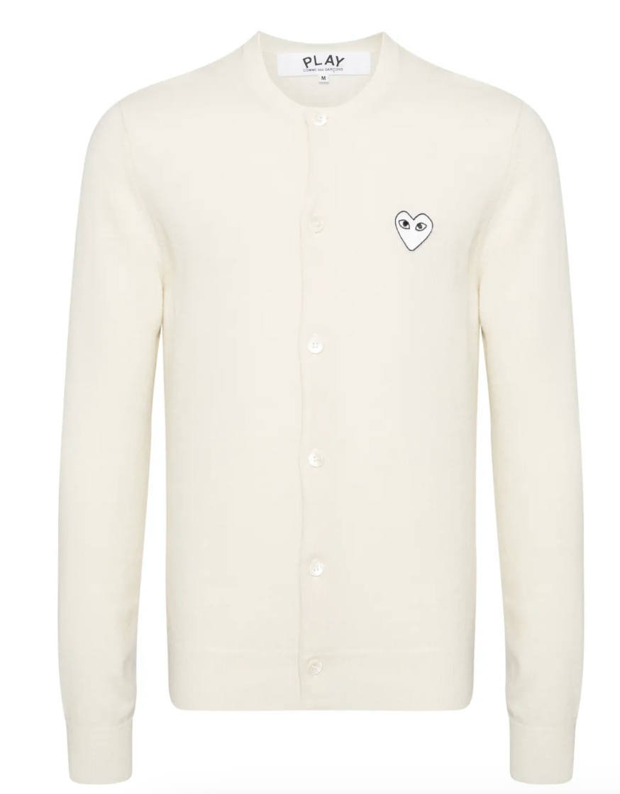 COMME des GARÇONS 川久保玲 羊毛衫/开衫 【白色圆领 单白心🤍】