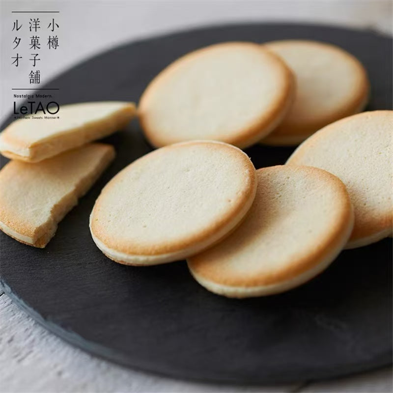 日本北海道 LeTAO 乐淘 小樽芝士白巧味 曲奇饼干礼盒 20枚入 (赏味期限05.31.2026y)