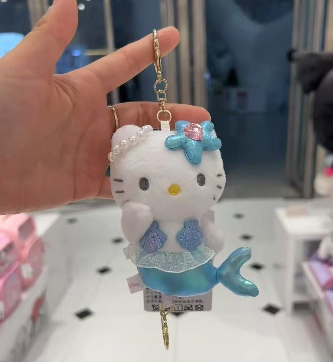 日本 SANRIO 三丽鸥 NIC 比基尼美人鱼kitty挂件