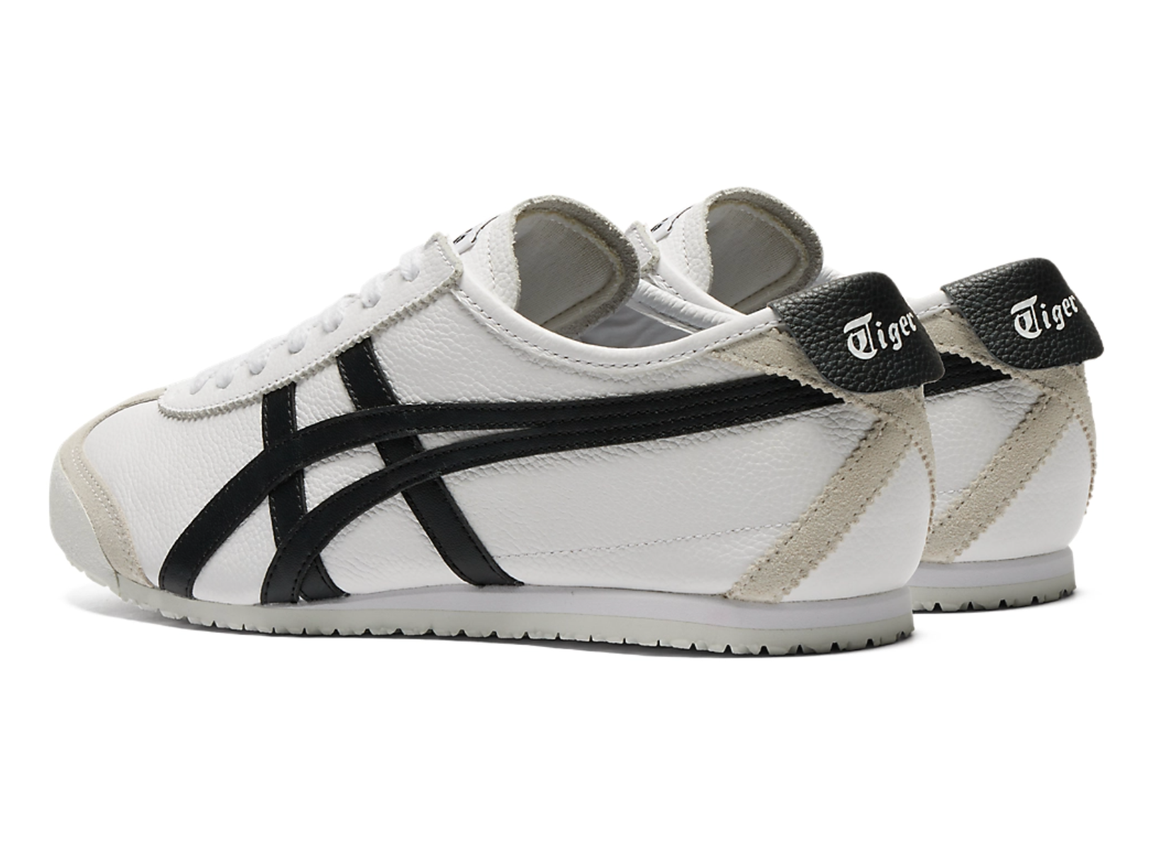 Onitsuka Tiger Mexico 66 White&Black 鬼冢虎 墨西哥66德训鞋 白色&黑色