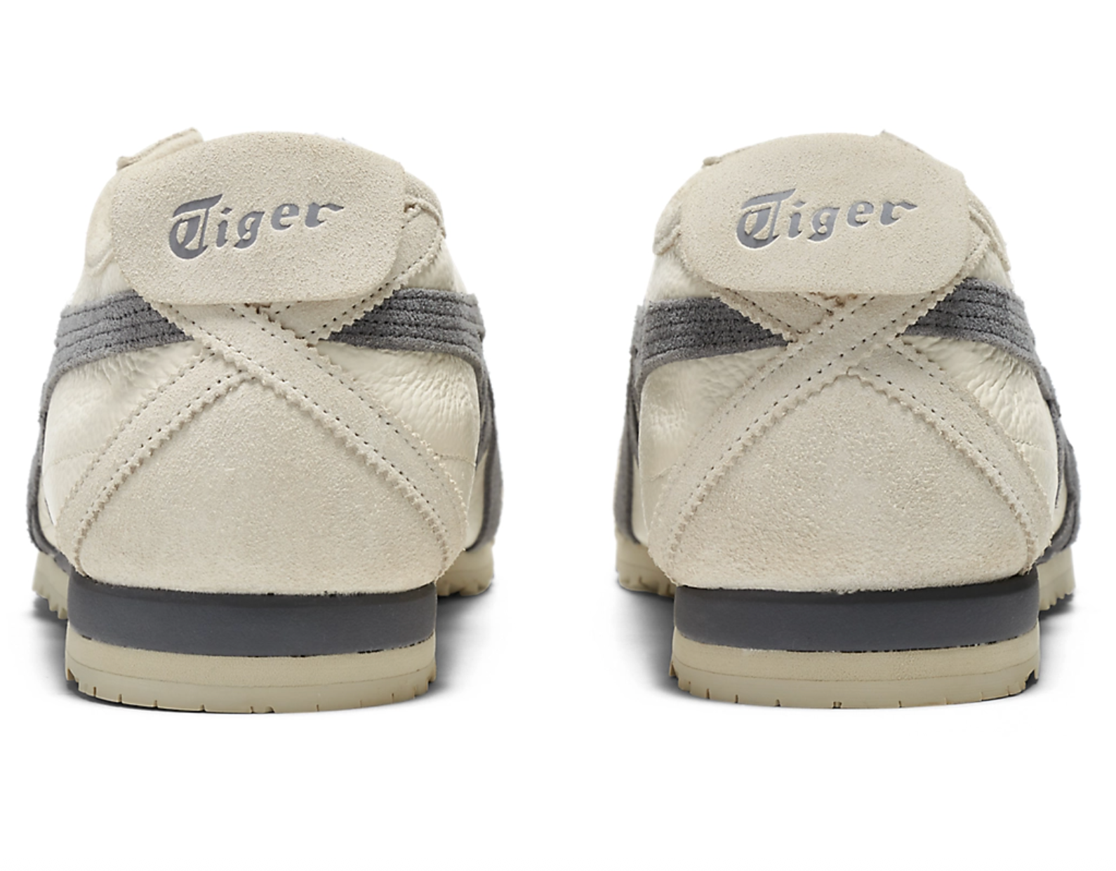 Onitsuka Tiger Mexico 66 SD VIN Beige & Grey 鬼冢虎 墨西哥66 SD VIN复古德训鞋 象牙&炭灰