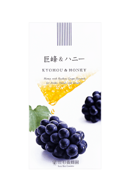 日本SUGI BEE GARDEN杉养蜂园 果汁蜂蜜水果冲饮 巨峰葡萄味300g(exp:07/29/2027)