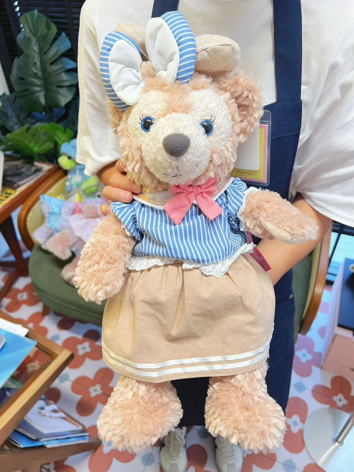 Tokyo Disney 东京迪斯尼 达菲公仔S码 ➕着装)坐高44cm,站高50cm左右)