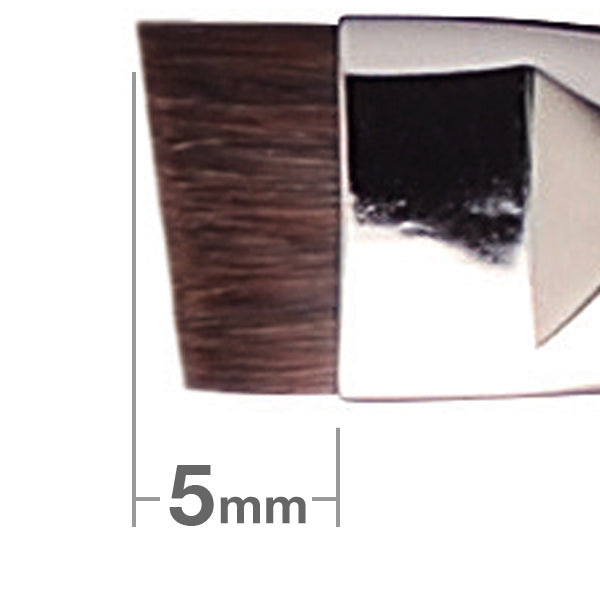 Hakuhodo Eyebrow Angled Brush 白凤堂 斜角眉刷 J5549 BKSLN