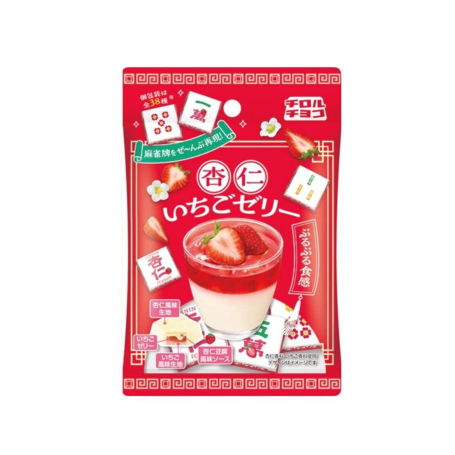 日本 Tirol-choco 杏仁豆腐和草莓果冻风味夹心巧克力 6个入(赏味期限03/26Y)