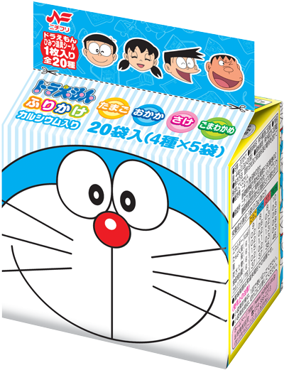 永谷园Nagatanien 哆啦A梦 宝宝儿童拌饭料 鲑鱼海苔 20袋入 (保质期2025.12.10)