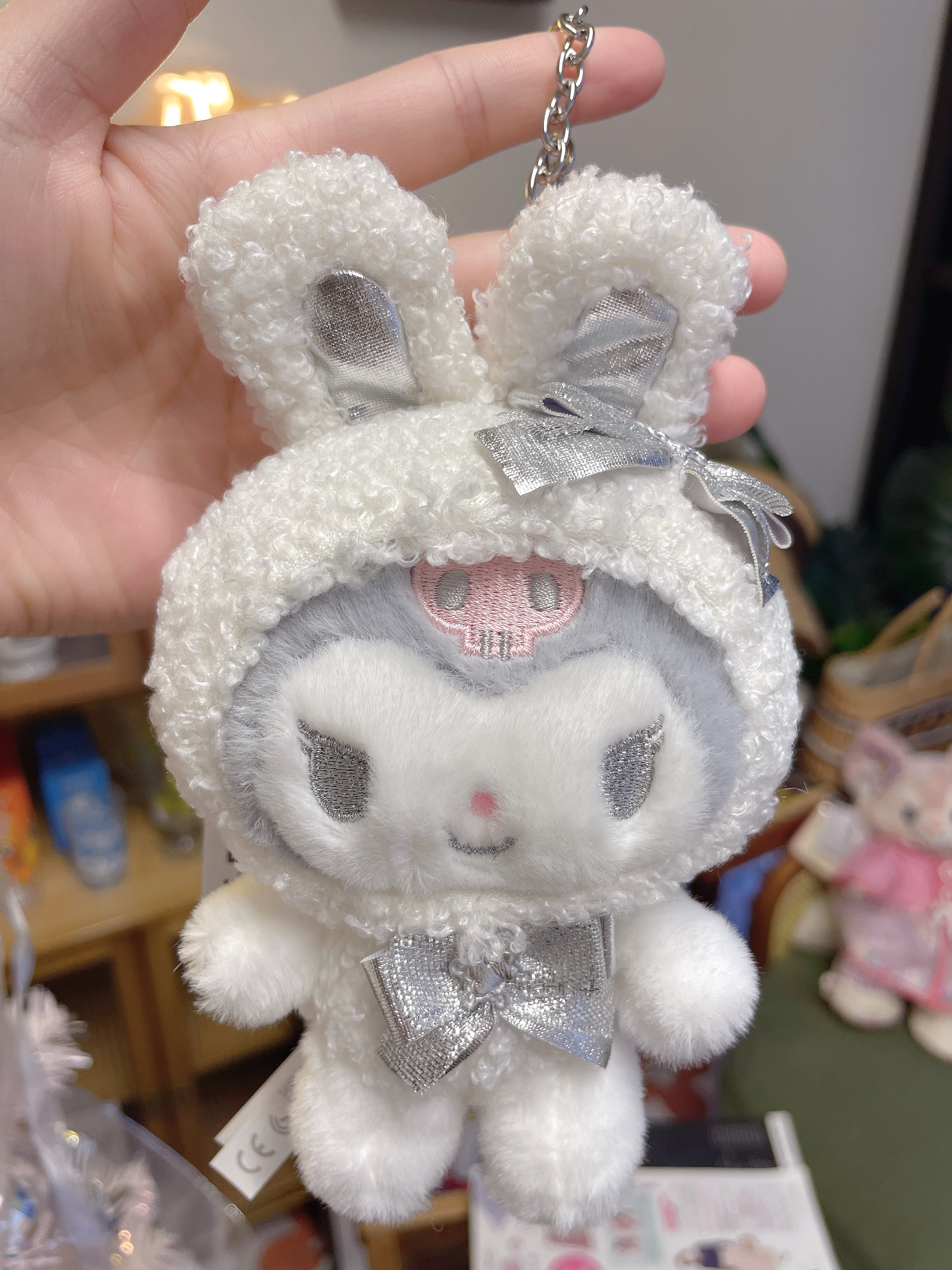 日本 SANRIO 三丽鸥 圣诞限定雪花❄️库洛米挂件