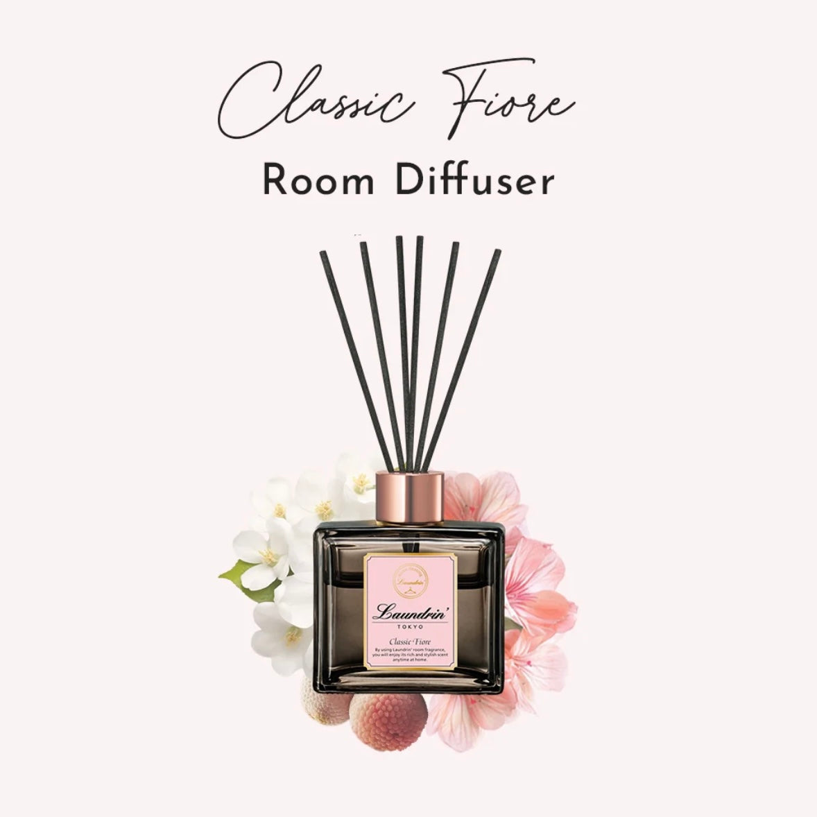 Laundrin Room Diffuser Classic Fiore 朗德林 室内扩香 清新典雅香 80ml