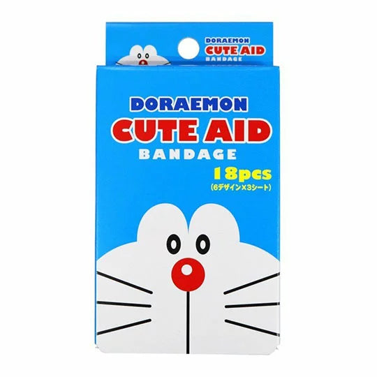 日本Santan x 哆啦A梦 儿童止血贴 宝宝创可贴 18枚入