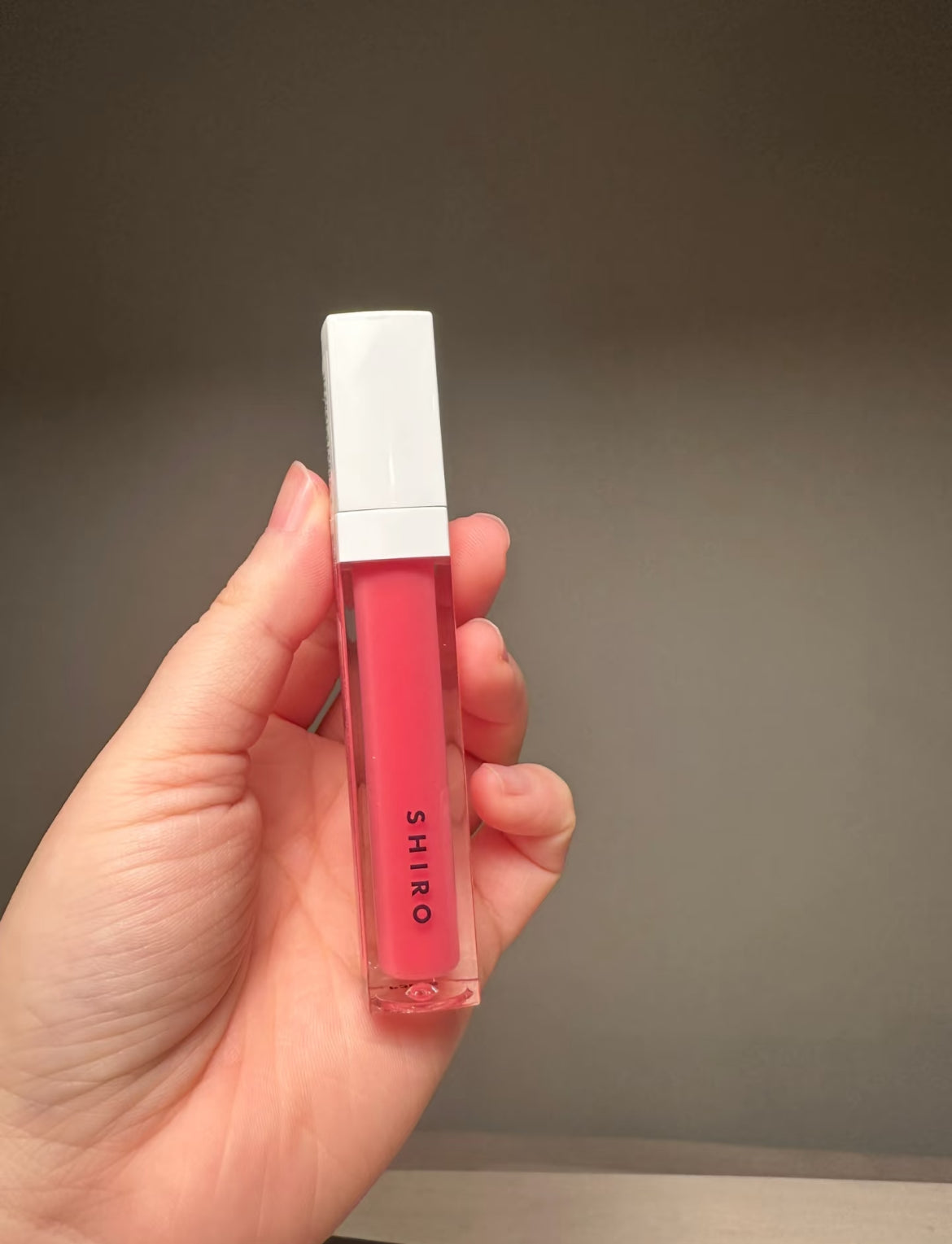 日本SHIRO 乳木果油润唇滋润精华蜜粉色 玫瑰味5ml