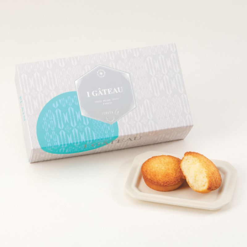 ISHIYA I Gāteau Plain Original Cake 白色恋人 浓郁北海道奶油原味蛋糕 5pcs (EXP:08/27/2026)