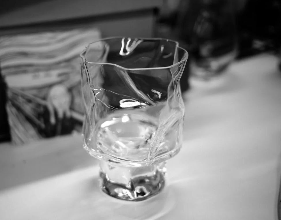 日本 小松诚褶皱杯 Makoto Komatsu Crinkle Glass(Gift Box)