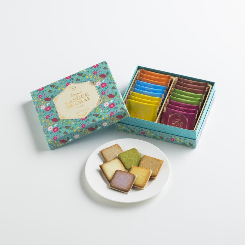 ISHIYA Langue De Chat Variety 18 pcs 白色恋人 综合巧克力夹心饼 (赏味期限:10/31/2026)