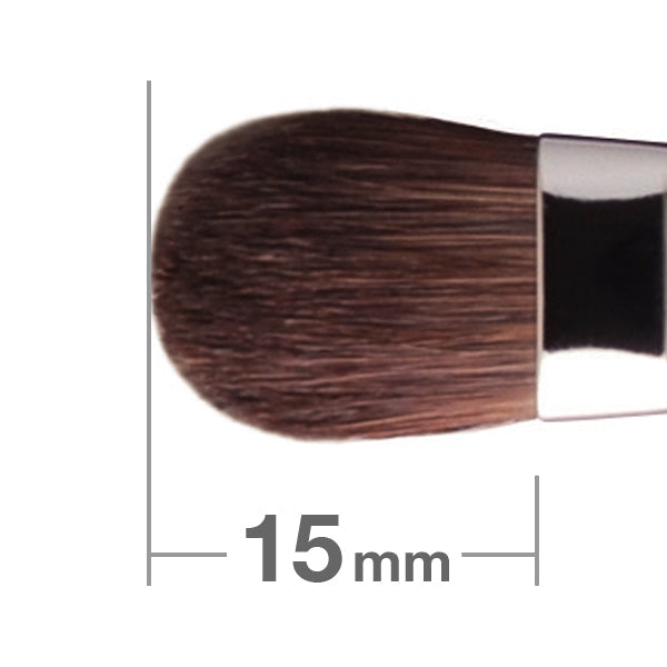 Hakuhodo Eyeshadow Brush Round & Flat & Wide 白凤堂 圆平宽眼影刷 J127H BKSL