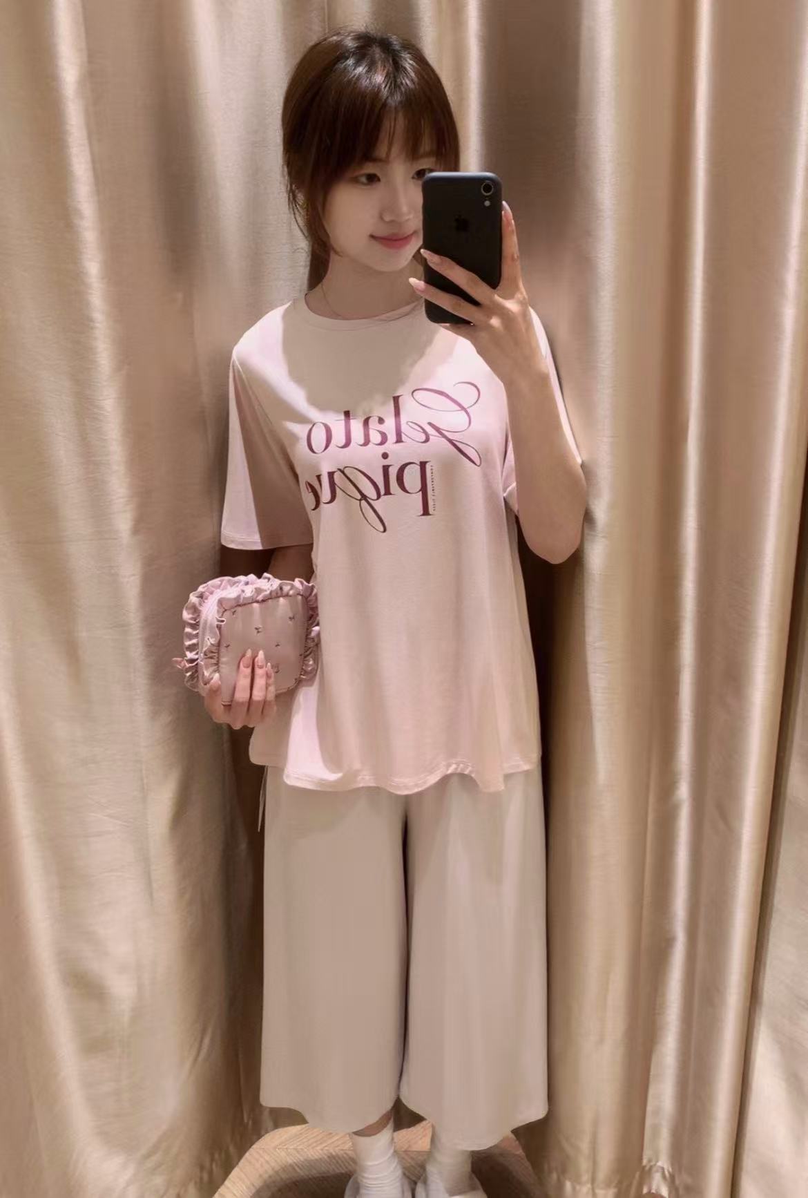 gelato pique 25春夏新品 简约字母家居服