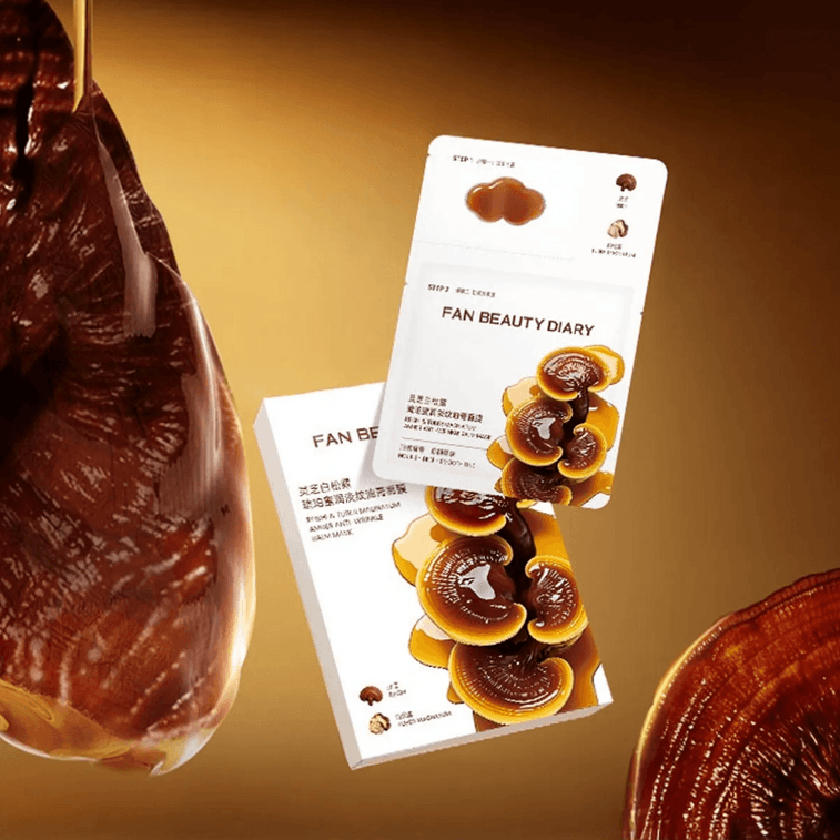 Fan Beauty Reishi & Tuber Magnatum Amber Anti-Wrinkle Balm Mask 5sheets灵芝白松露淡纹油膏面膜5片