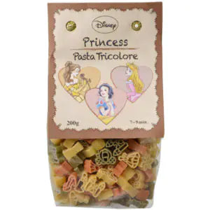 日本迪斯尼 Dianey Pasta 公主造型彩色通心粉 儿童意面 200g(2027.09.26)