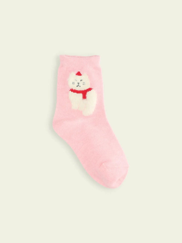 日本靴下屋Tabio 儿童圣诞节限定动物短袜