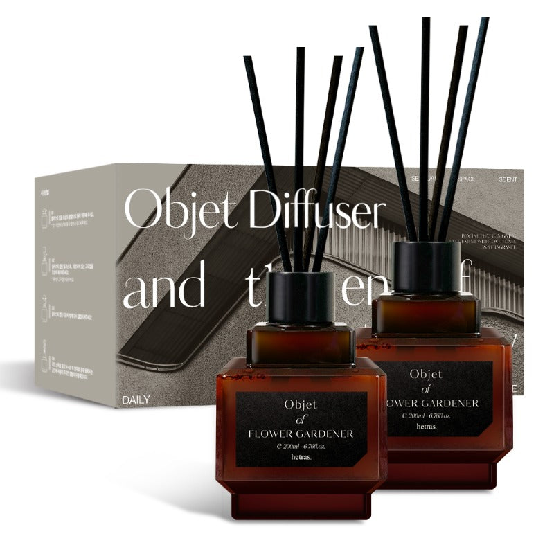 Hetras Object Diffuser Flower Gardener Set 首席调香师艺术扩香套盒 花艺师 200ml x 2