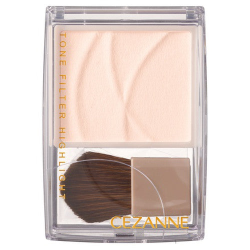 Cezanne Tone Filter Highlight 倩丽 面部高光多用粉 修饰面部凹陷 #01
