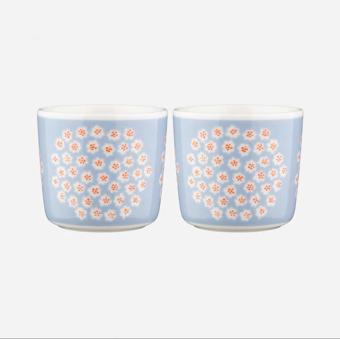 Marimekko Unikko系列手握杯1套(2个)日本限定