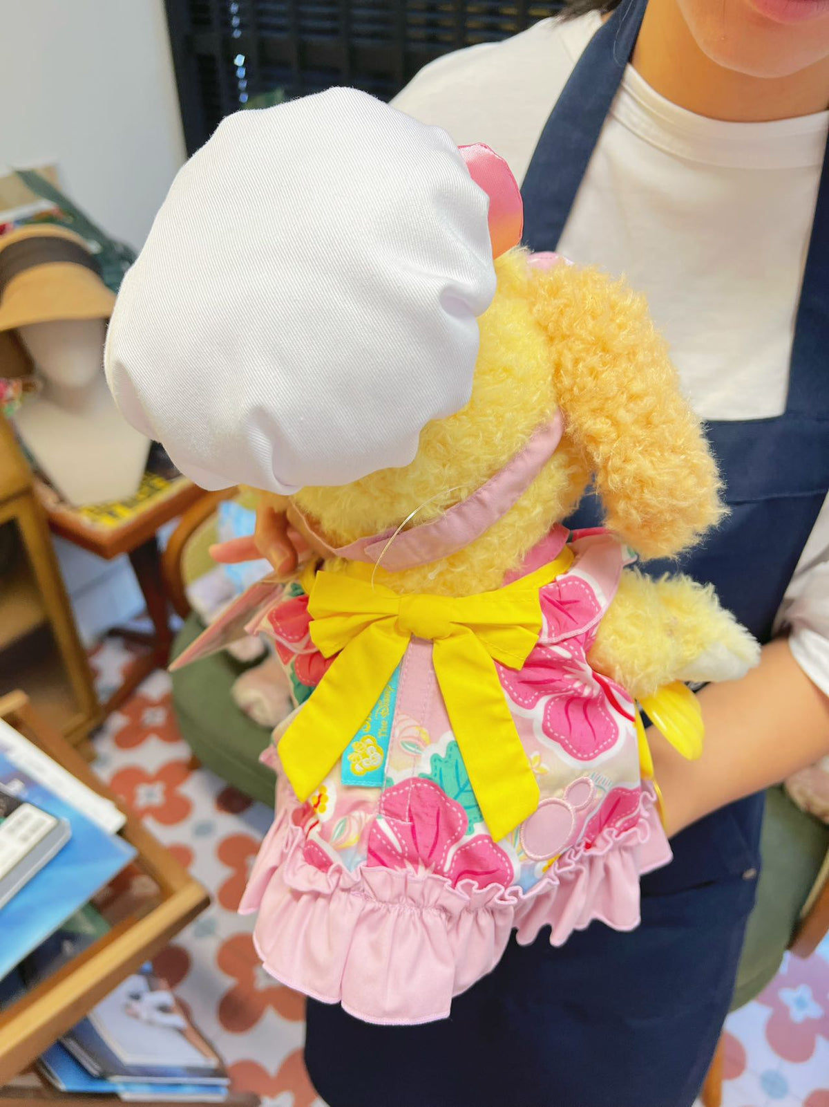Tokyo Disney 东京迪斯尼 饼饼公仔S码 ➕比基尼着装👙(坐高32cm)