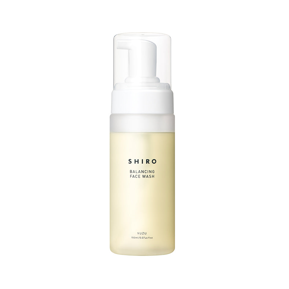 ⭐️日本Shiro 柚子泡沫洁面洗面奶水油平衡系列 150ml