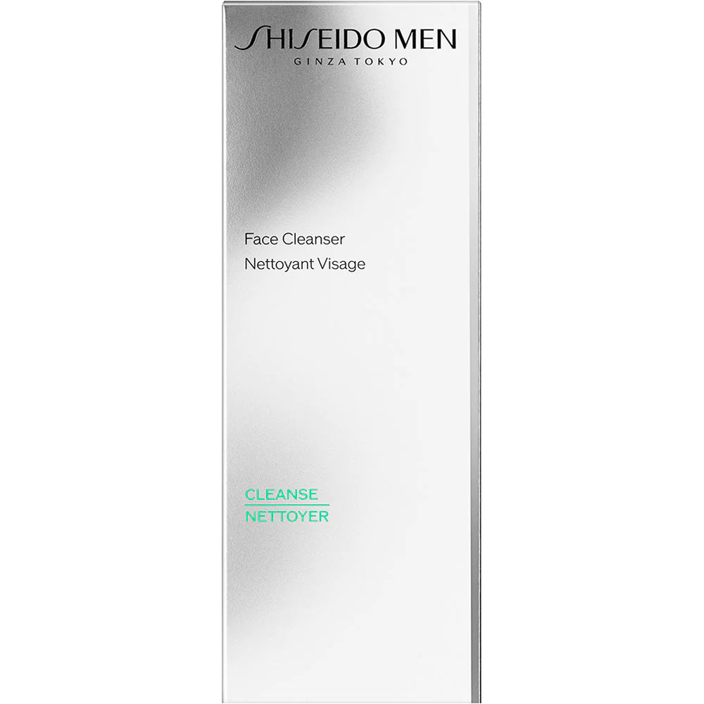 日本SHISEIDO MAN 资生堂专柜 新版 男士洗面奶 深层清洁 清爽控油 保湿洗面奶 适合混合皮-敏感皮 130g