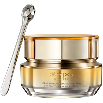 日本CLE DE PEAU BEAUTE CPB 肌肤之钥 清透眼霜S 4D祛皱美容眼霜 精雕眼霜 紧致抚纹精华眼霜 贵妇眼霜 抗皱 紧致 滋润 保湿 白金按摩棒 15g