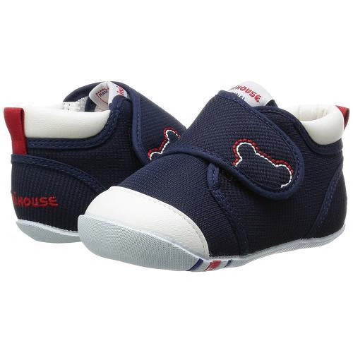 日本MIKIHOUSE 获奖鞋 蓝色 经典版 一段学步鞋 无抗菌版(默认无盒,有需要联系客服)