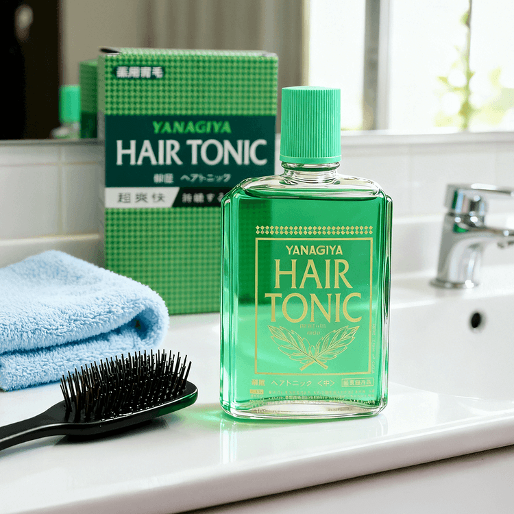 Yanagiya Hair Tonic Methol Rich 柳屋 防脱发头皮营养液 薄荷香 240ml