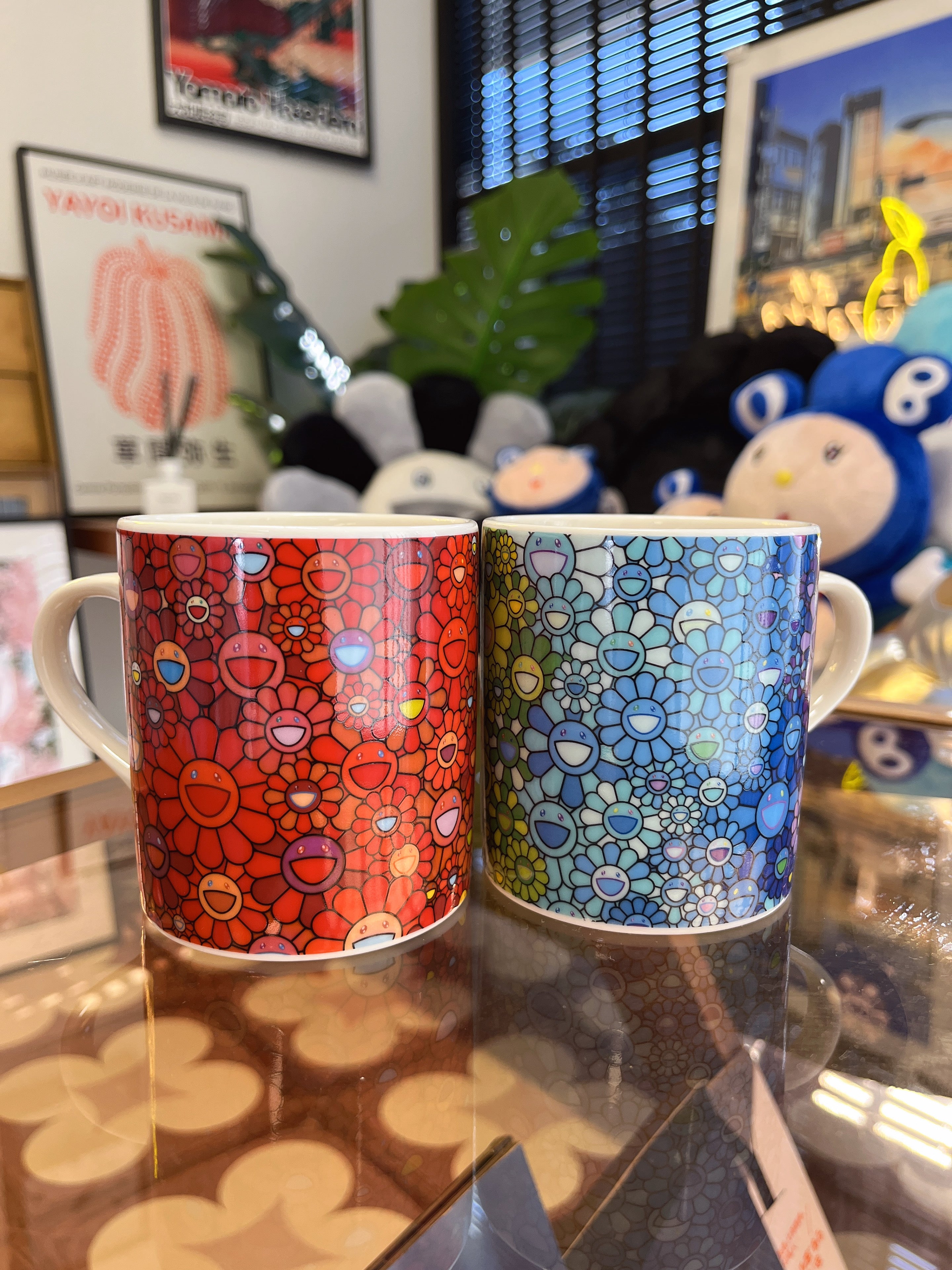 村上隆Takashi Murakami 满花 太阳花陶瓷杯