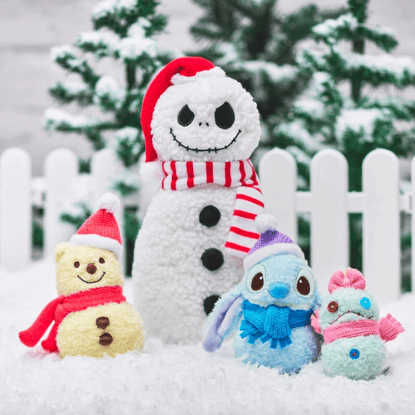 Tokyo Disney 东京迪斯尼  冬季雪人系列挂件 钥匙扣