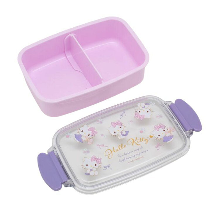 OSK X Sanrio Hello Kitty Lunch Box with Devider 凯蒂猫单层抗菌便当盒 有隔板 500ml