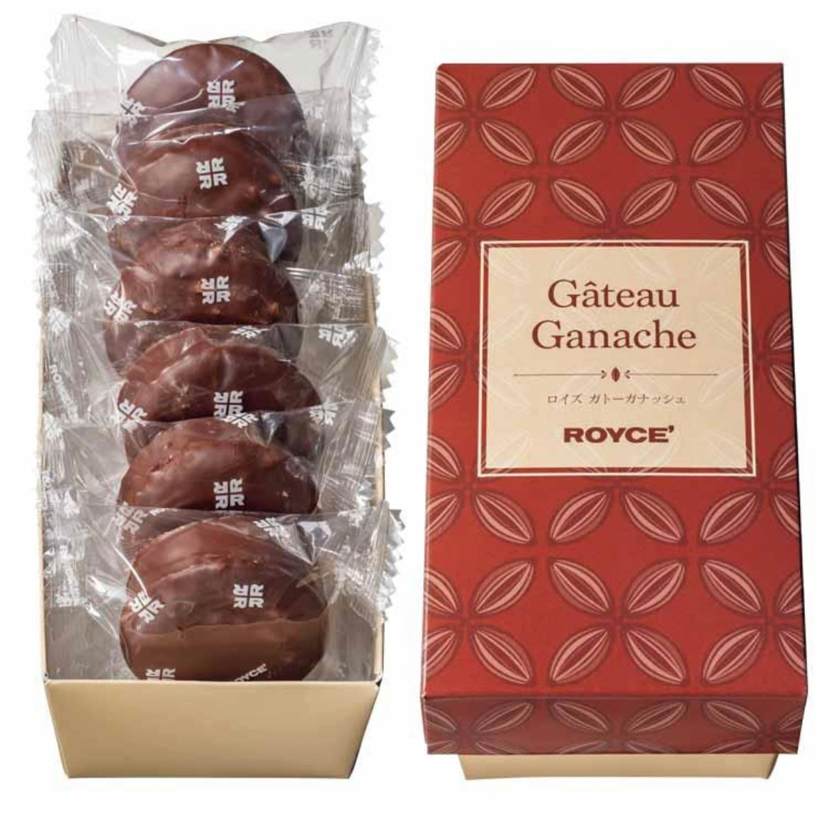 日本 Royce 巧克力坚果夹心面包 一盒6个入(赏味期限12/10/25y)