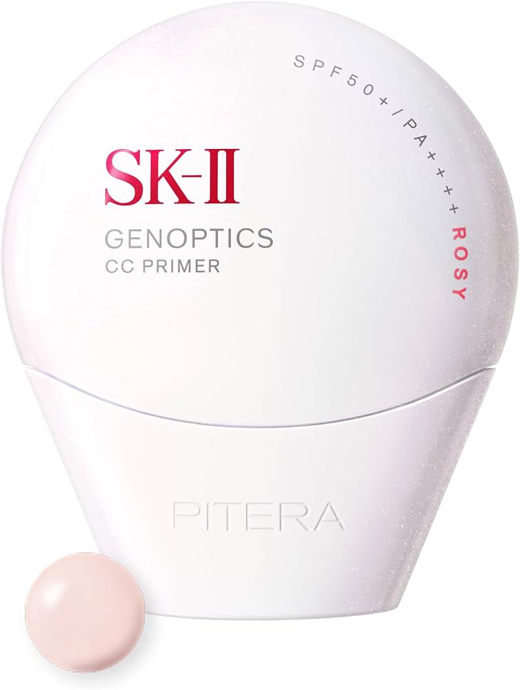 SK-II GenOptics CC Primer Rosy 日本本土版SK-II 光感焕白焕采钻白CC