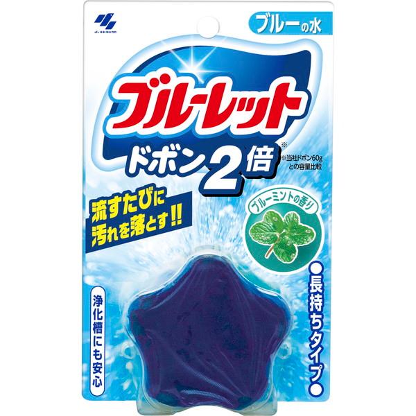 Kobayashi Toilet Refresh Tablet Deodorizer Detergent Star Shape Mint Scent 日本 小林制药 马桶水箱清洁除菌芳香剂 星星造型 蓝色薄荷香 120g