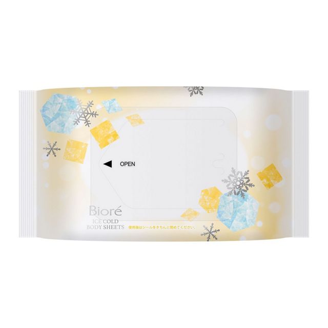 Boiré Body Cooling Wipes Peach Scent 花王碧柔 夏日降温清凉湿巾 桃子香 20sheets