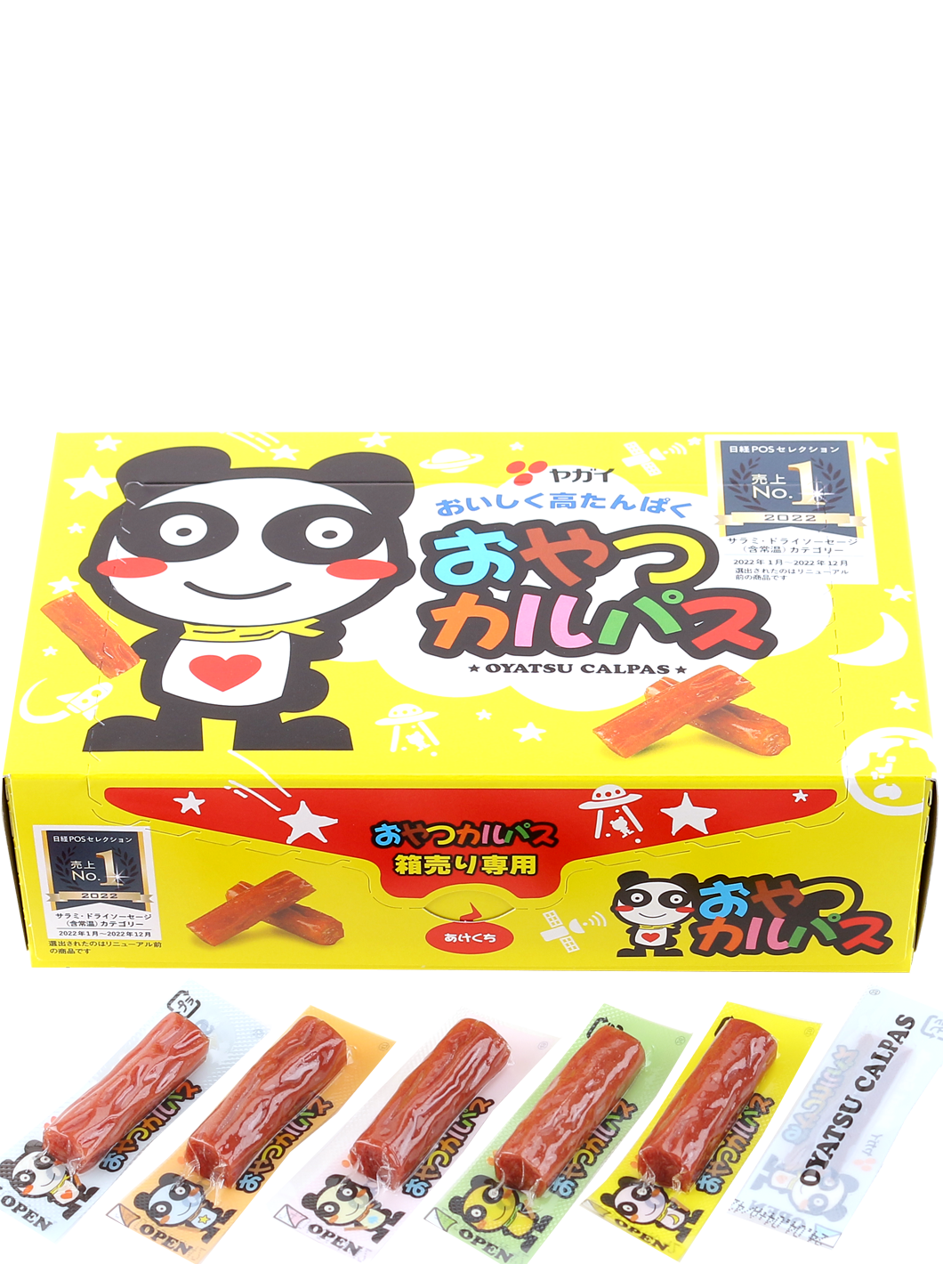 日本ヤガイYAGAI 营养美味小肉条 40条入(赏味期限05.2726Y)