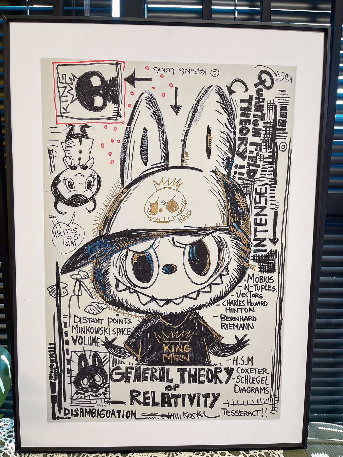 Artwork Labubu万圣节狂欢派对 尺寸50*70cm