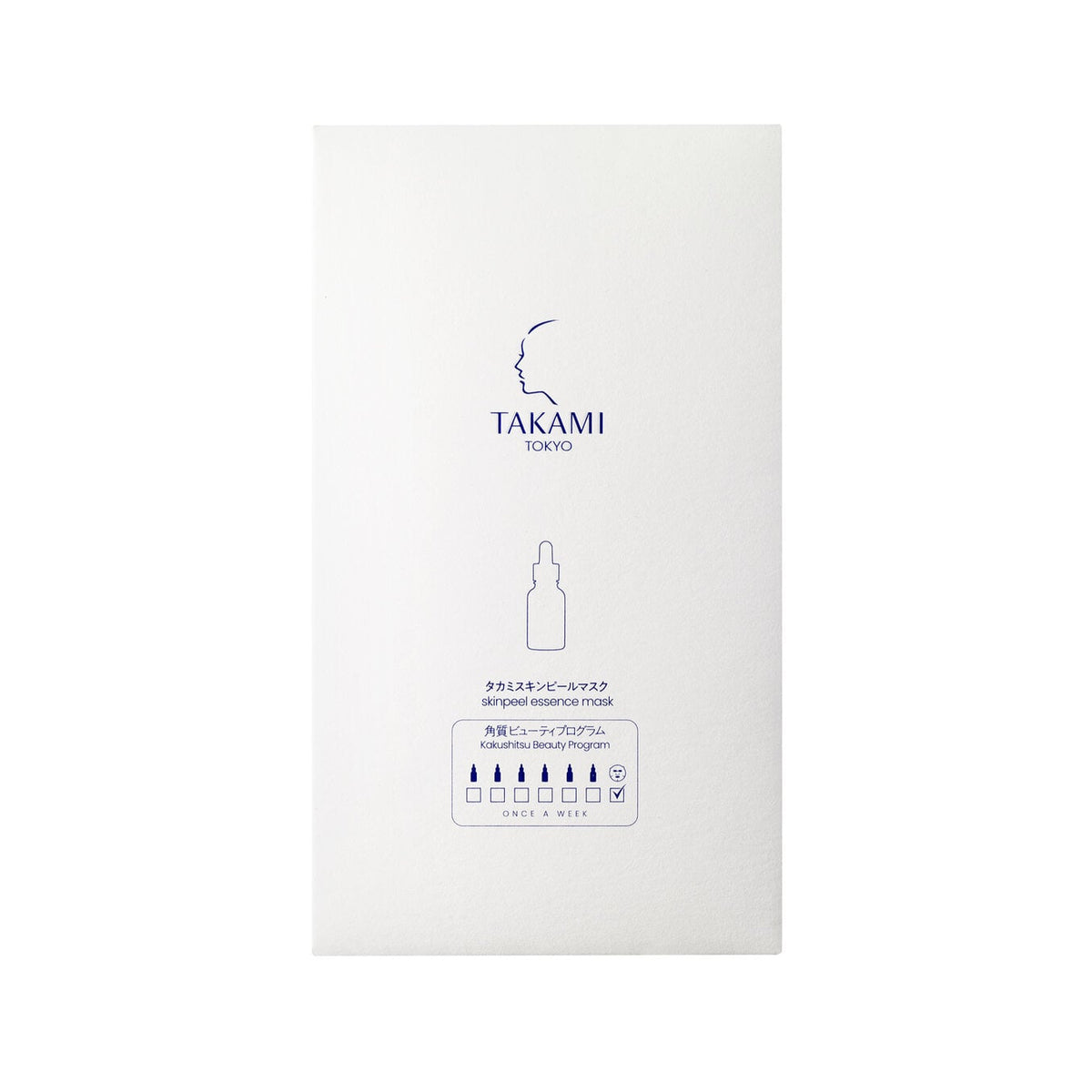 Takami Soft Peel Mask 4pcs/box 日本Takami角质道小蓝瓶面膜 4片
