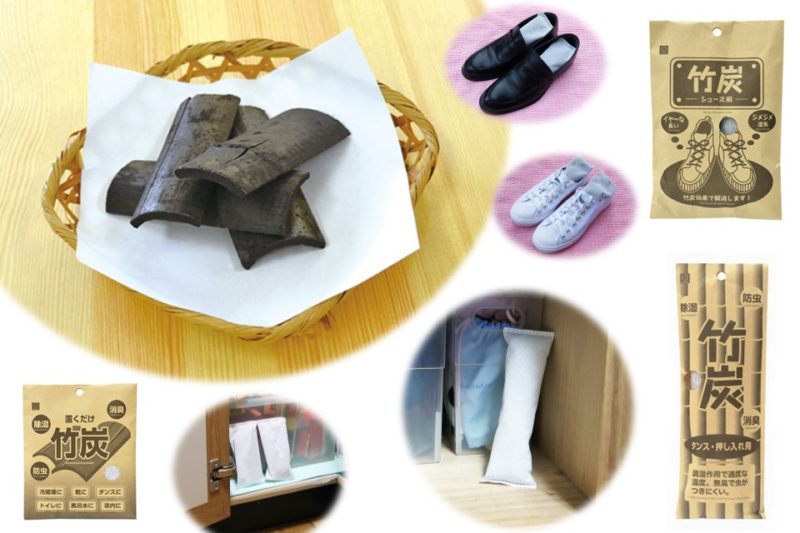 日本 小久保KOKUBO 鞋子除湿除臭竹炭包 2件入*50g